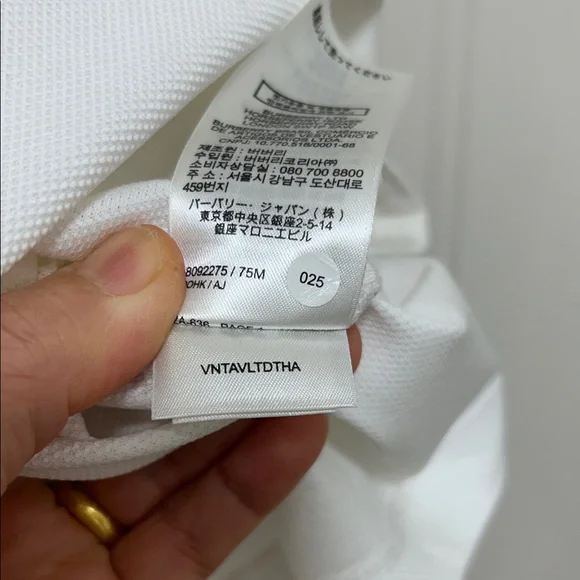 Burberry polo T shirt